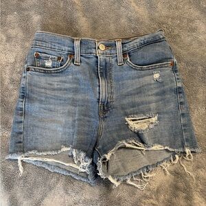 Levi's Blue Jean Shorts Classic Style
